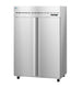 Hoshizaki F2A-FSN two section reach-in freezer left side view