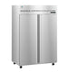 Hoshizaki F2A-FSN two section reach-in freezer right side view