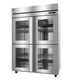 Hoshizaki F2A-HGE half glass door reach-in freezer left side view