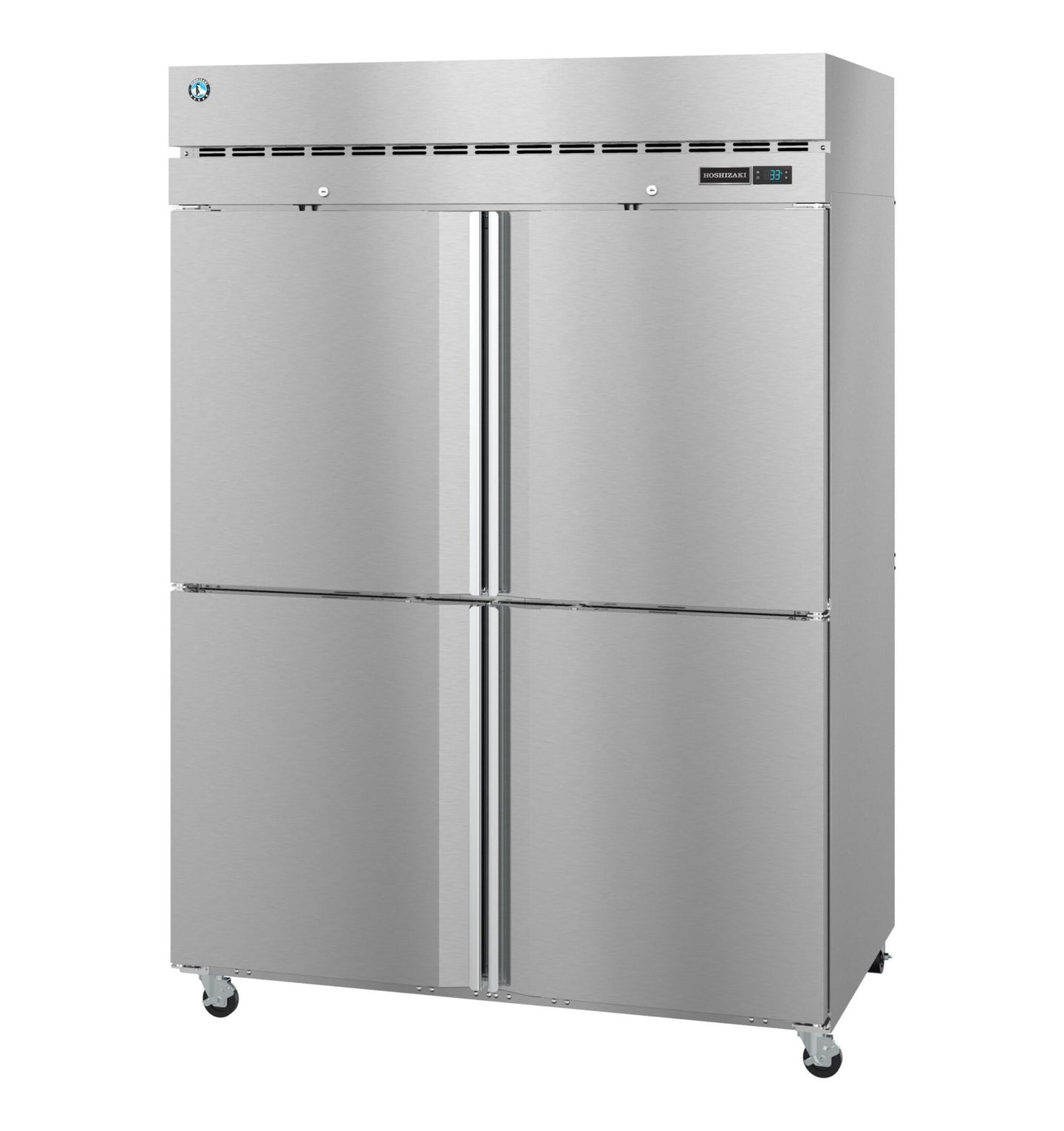 Hoshizaki F2A-HS half door reach-in freezer left side view