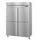 Hoshizaki F2A-HS half door reach-in freezer left side view