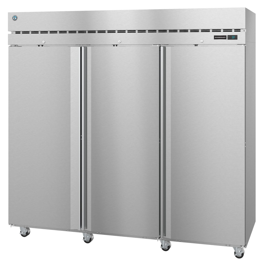 Hoshizaki F3A-FS three section reach-in freezer left side view