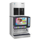 Hoshizaki FD-1002MRJZ-C remote-cooled cubelet ice machine on a Sensation 30 dispenser