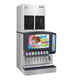Hoshizaki FD-650MRJZ-C remote-cooled cubelet ice machine on a Sensation 30 dispenser