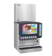 Hoshizaki FS-1001MLJ-C cubelet ice machine on a Sensation 30 dispenser