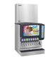 Hoshizaki FS-1001MLJ-C cubelet ice machine on a Sensation 30 dispenser