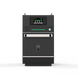 Pratica Fit Express ventless high-speed oven in black, front view