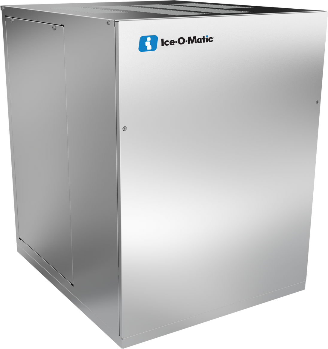 Ice-O-Matic HEM1306A90 Quartz ice machine head, front angled view