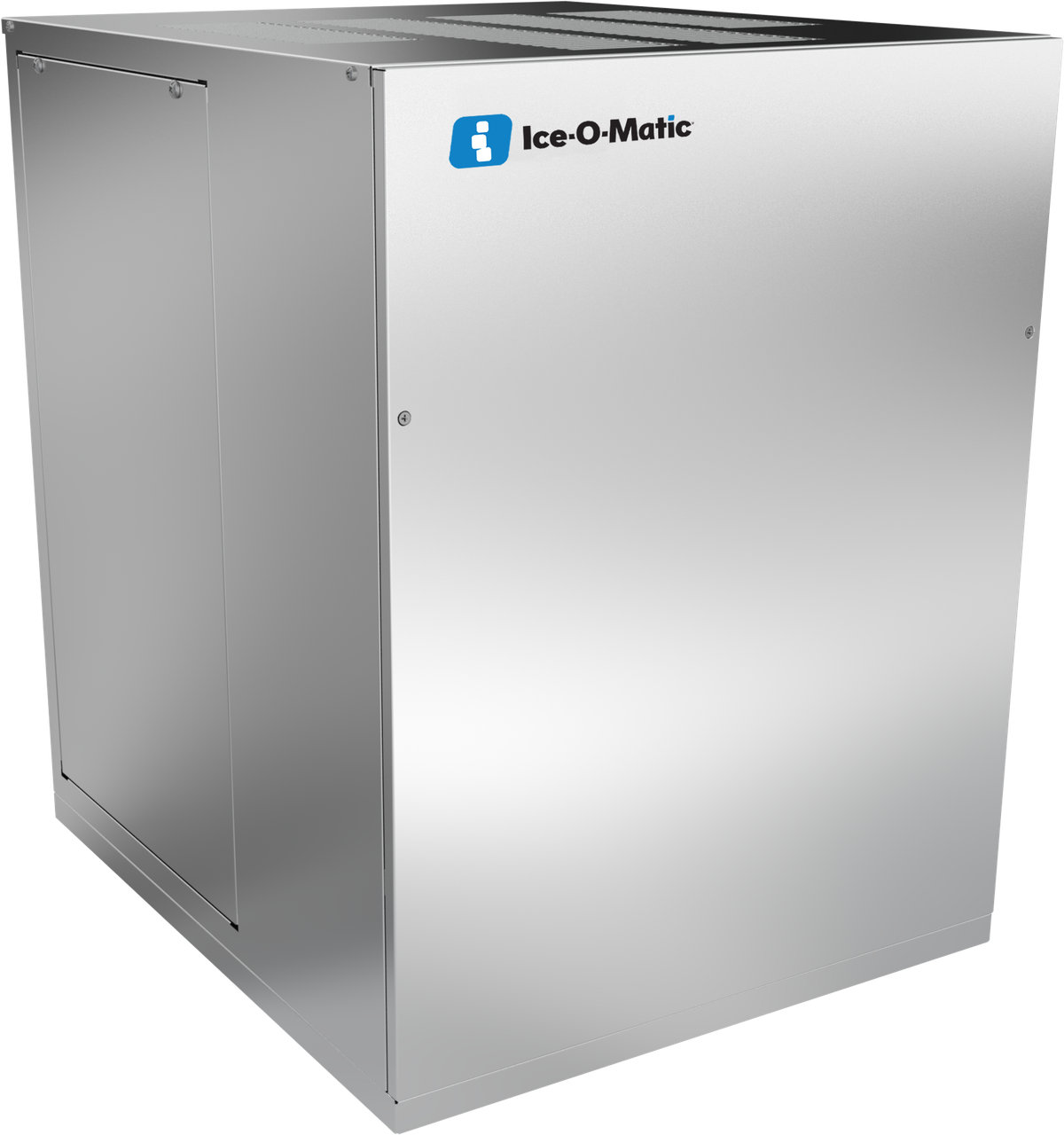 Ice-O-Matic HEM1306A90 Quartz ice machine head, front angled view
