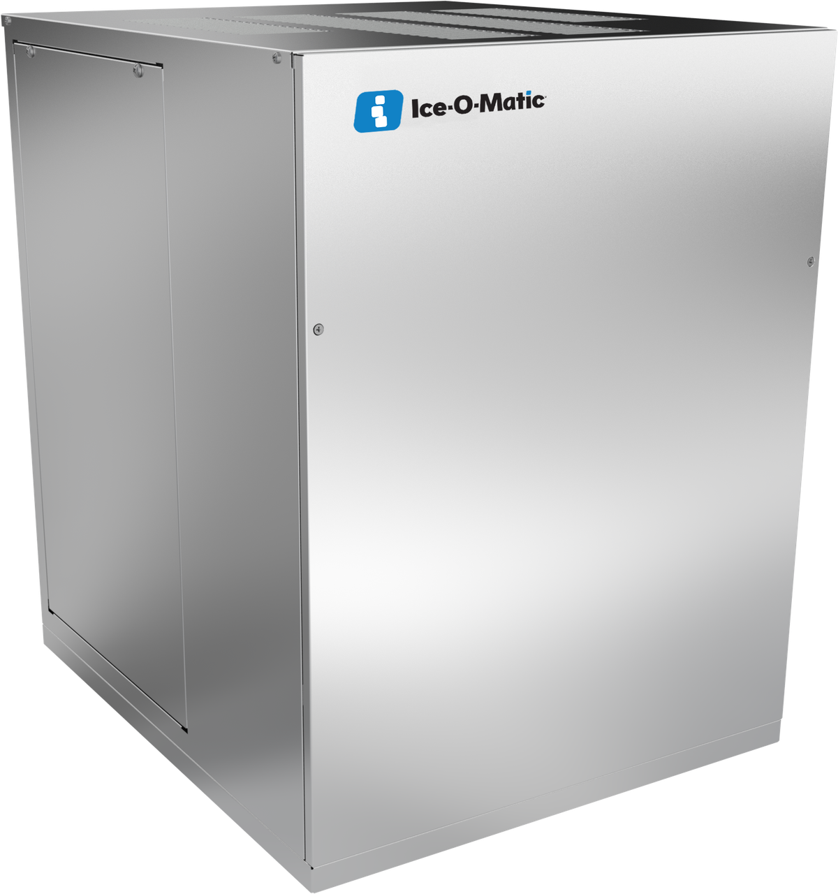 Ice-O-Matic HEM0956A90 Quartz ice machine head, front angled view