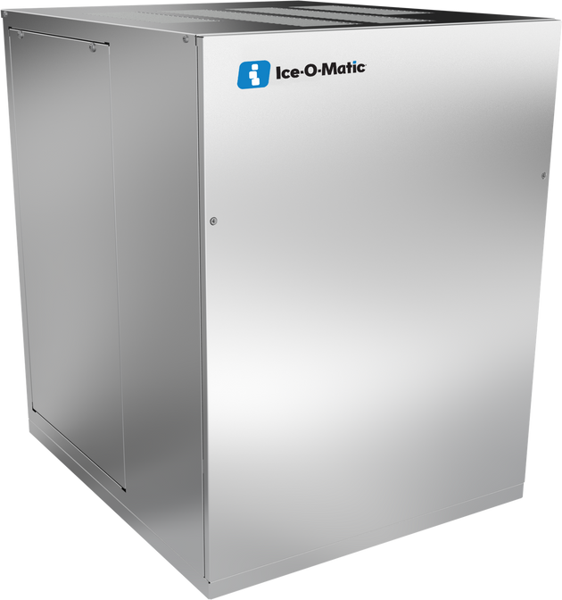 Ice-O-Matic HEM0956A90 Quartz ice machine head, front angled view