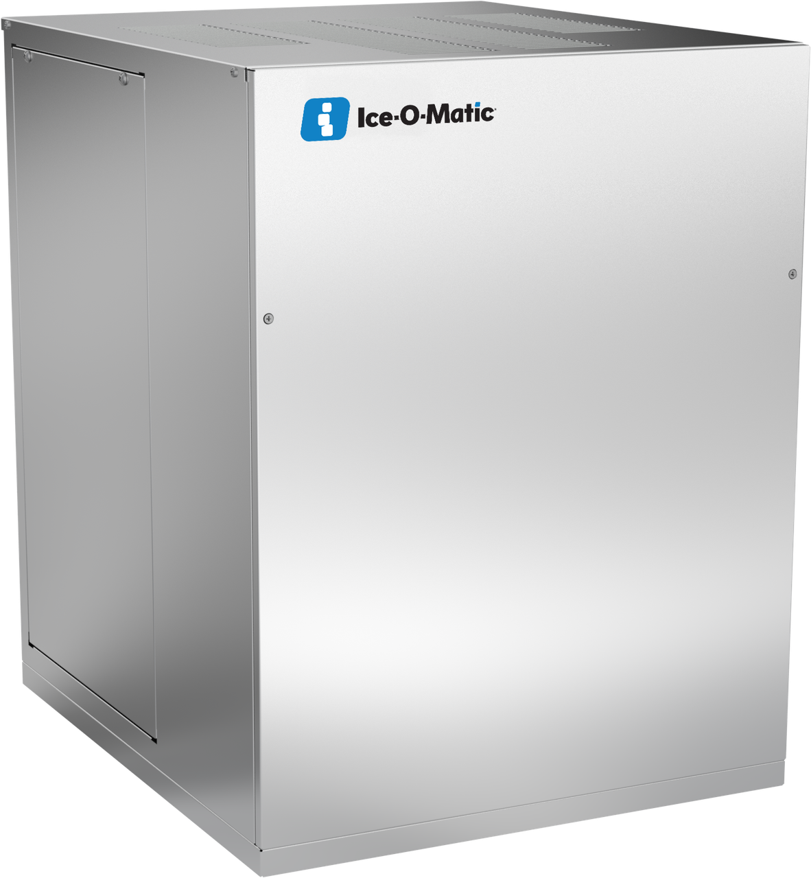 Ice-O-Matic MFI0500A90 flake ice machine, left angle view
