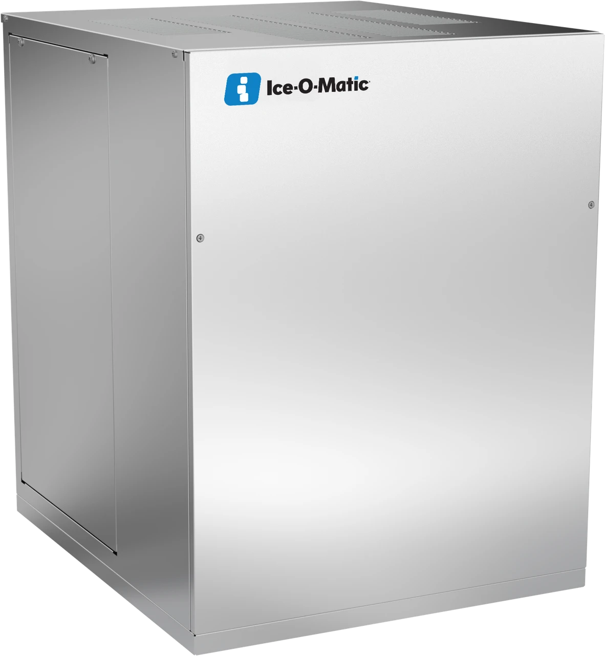 Ice-O-Matic HEM0450A90 Quartz ice machine head, left angle view