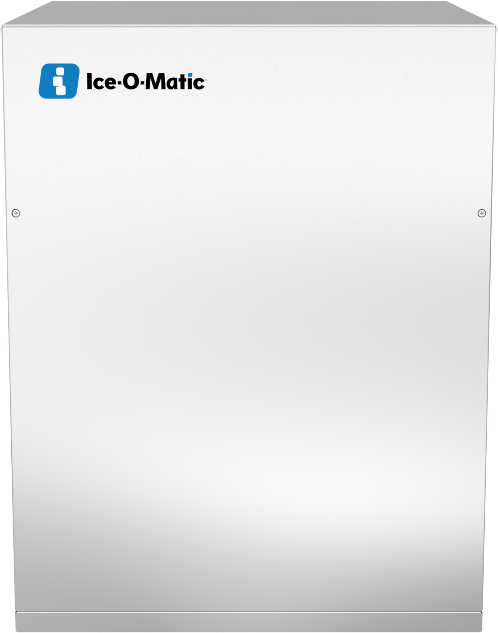 Ice-O-Matic MFI0800W90 flake ice machine, front view