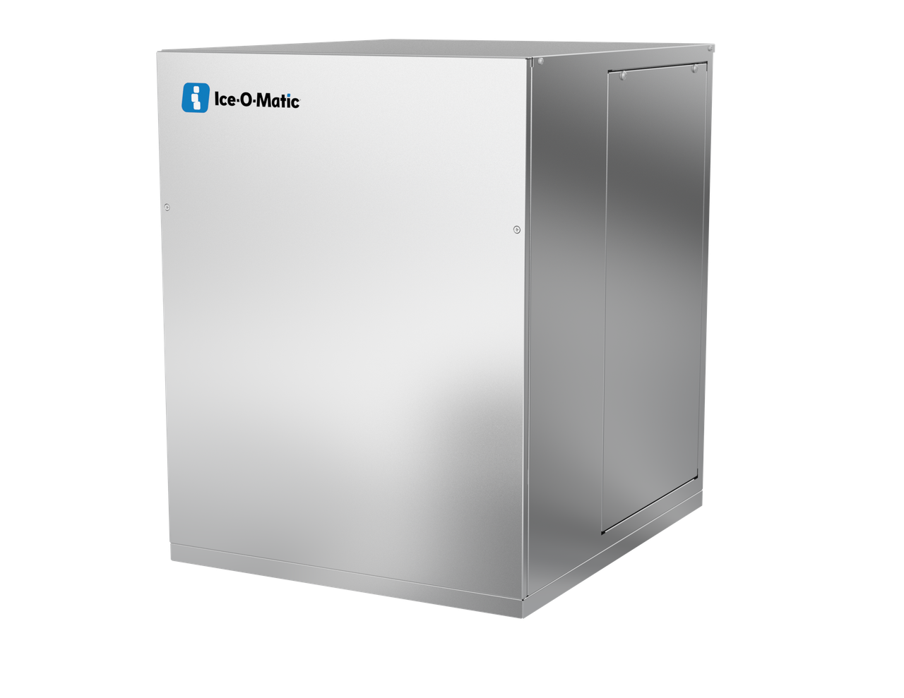 Ice-O-Matic MFI0500W90 flake ice machine, right angle view