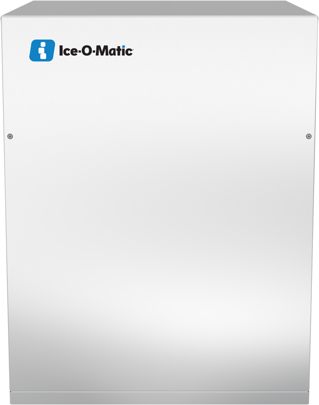 Ice-O-Matic HEM0956W90 Quartz ice machine head, front view