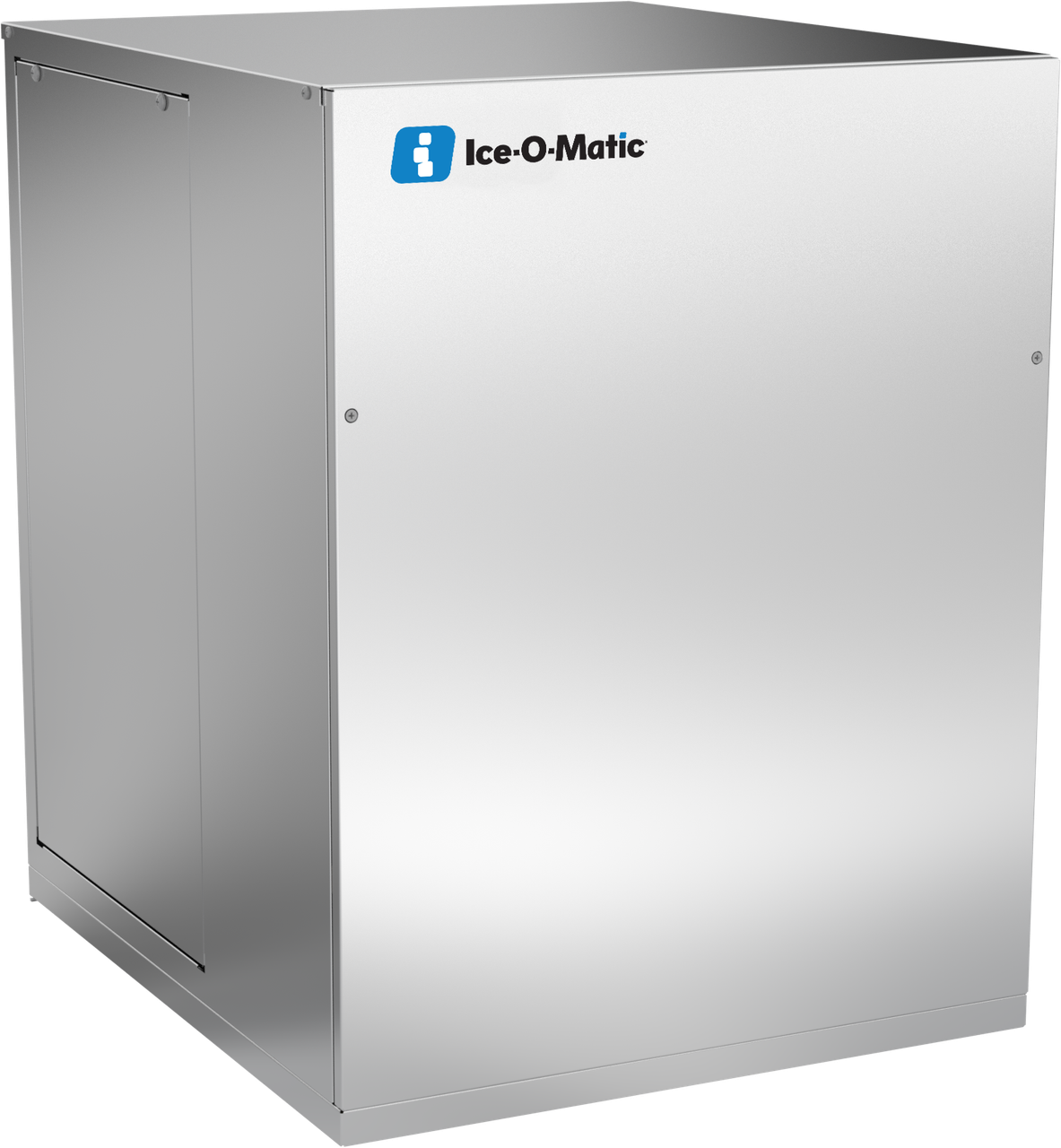 Ice-O-Matic HEM0650R49 Quartz ice machine head, left angle view
