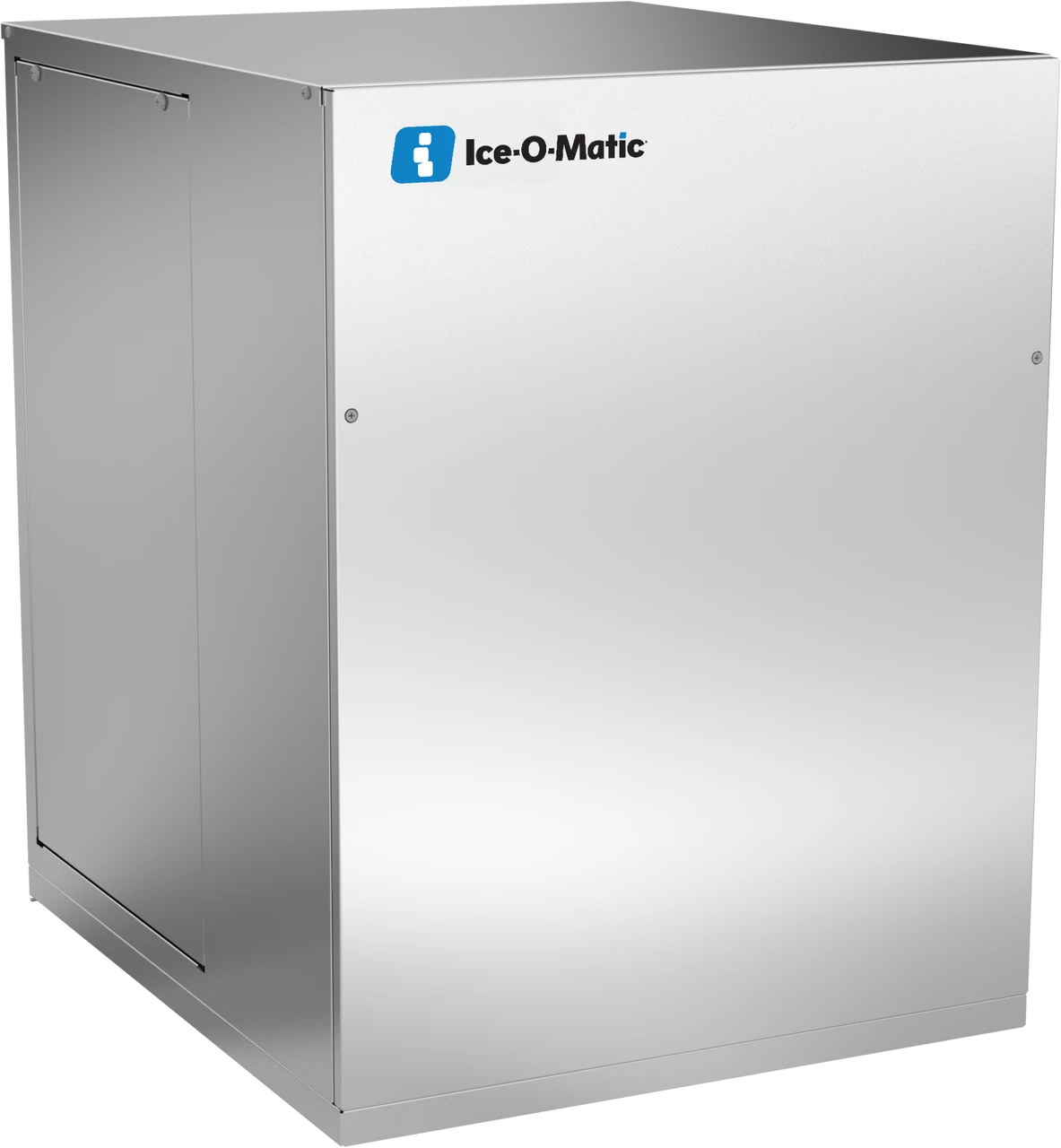 Ice-O-Matic HEM0650W90 Quartz ice machine head, left angle view