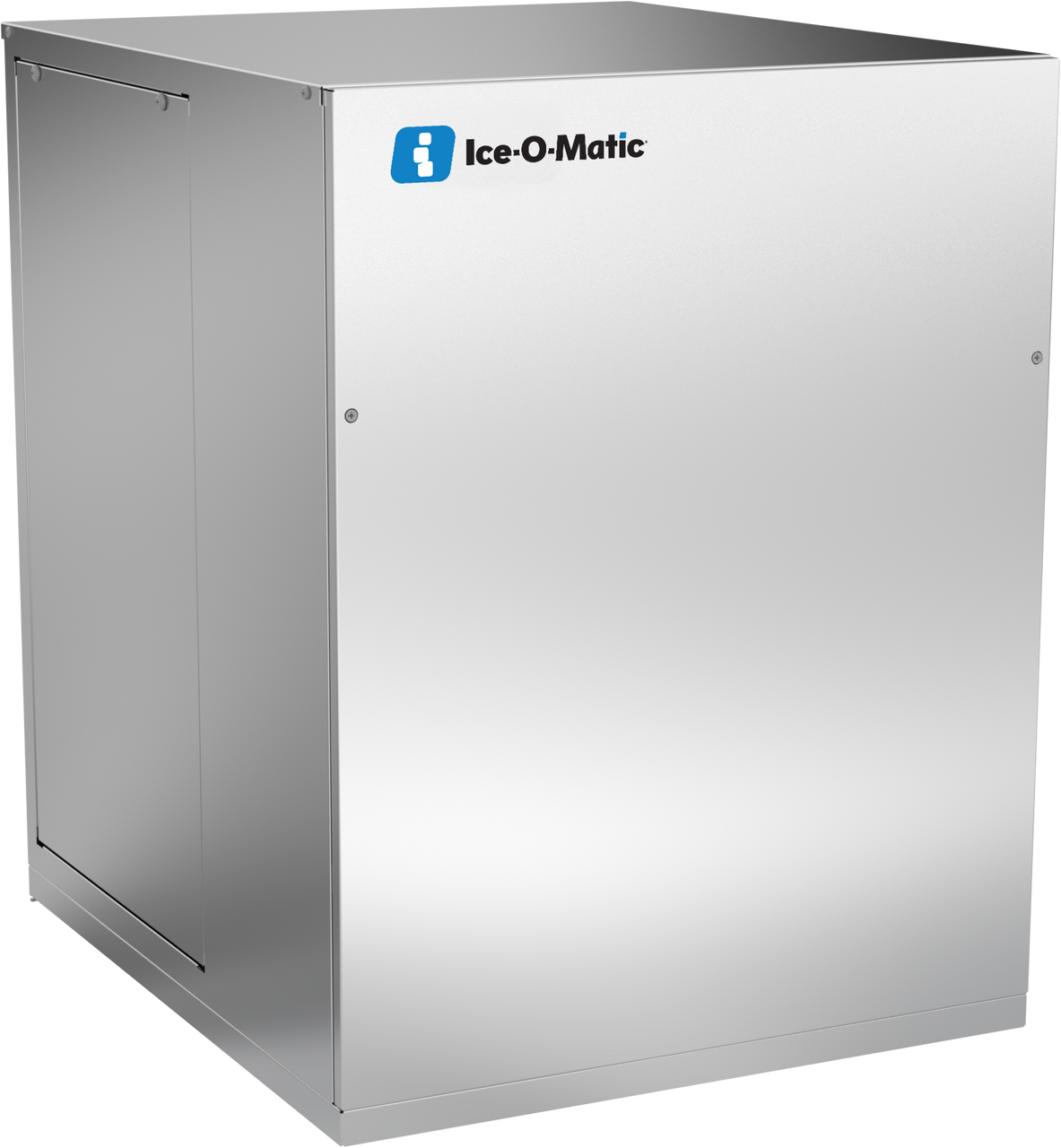 Ice-O-Matic HEM0956W90 Quartz ice machine head, left angle view