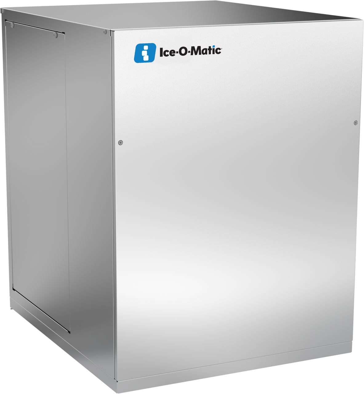 Ice-O-Matic HEM0450W90 Quartz ice machine head, left angle view