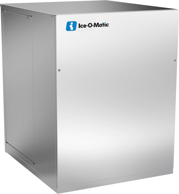 Ice-O-Matic MFI1506R49 flake ice machine, left angle view