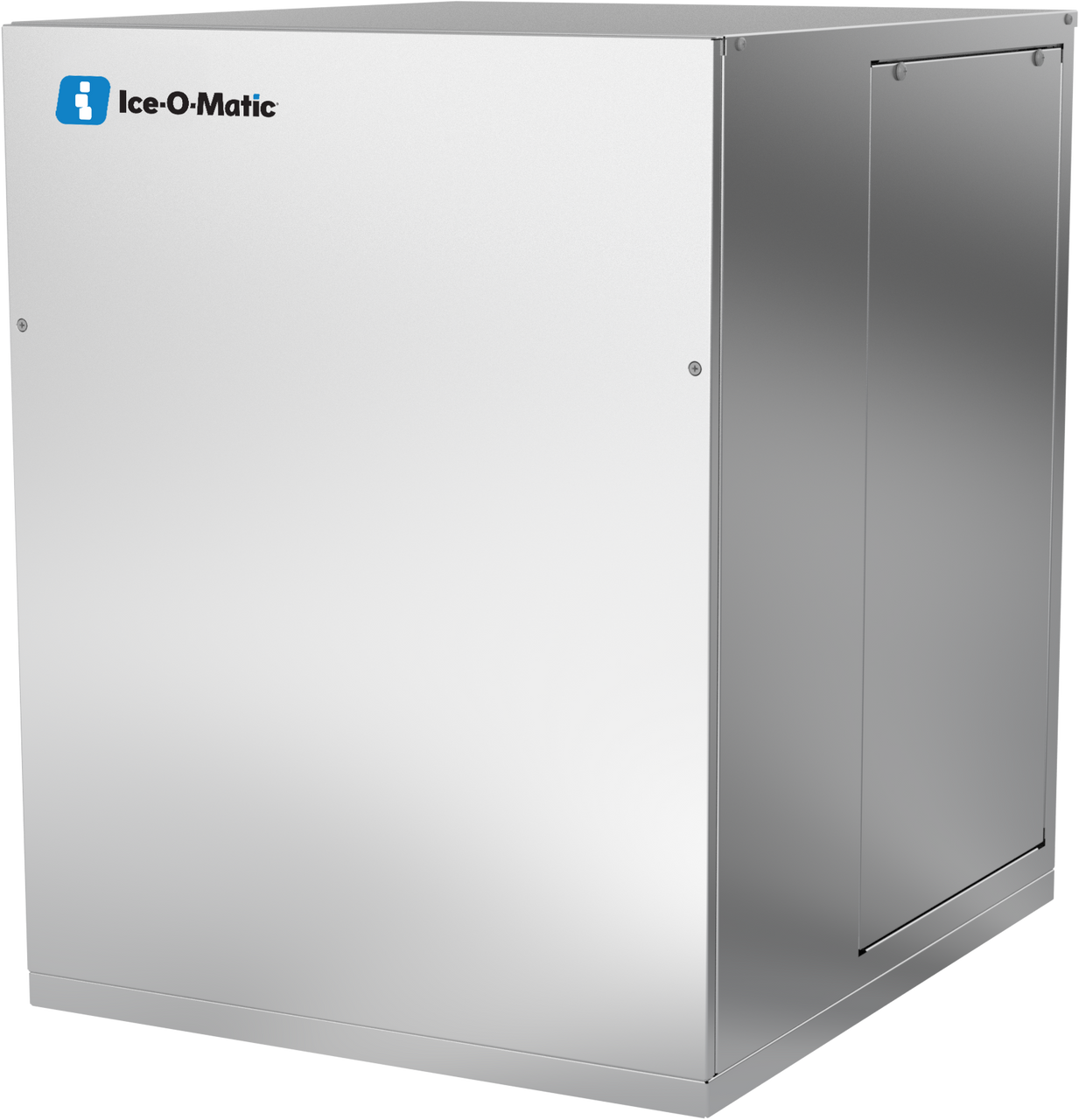 Ice-O-Matic HEM0956W90 Quartz ice machine head, right angle view