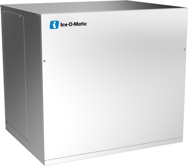 Ice-O-Matic MFI2306R49 flake ice machine, left angle view