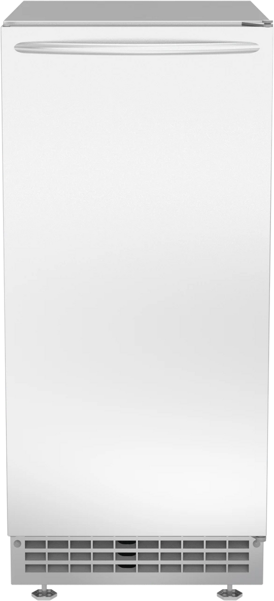 Ice-O-Matic GEMU09090 self-contained undercounter Pearl ice machine, front view