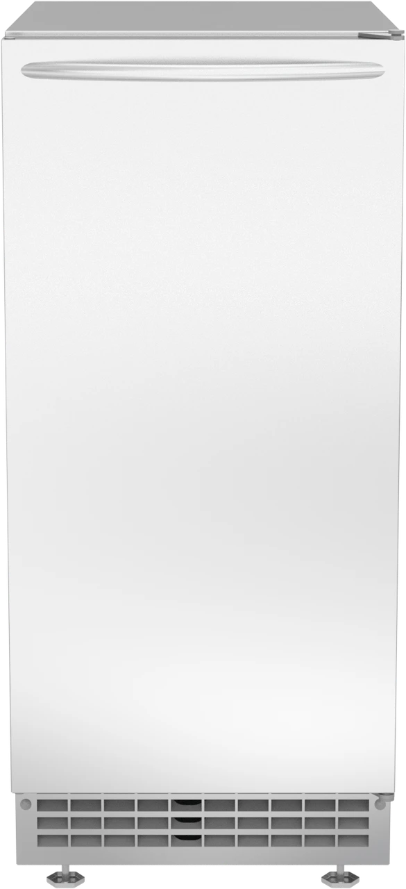 Ice-O-Matic GEMU09090 self-contained undercounter Pearl ice machine, front view