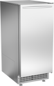 Ice-O-Matic GEMU09090 self-contained undercounter Pearl ice machine, left angle view