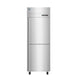 Hoshizaki HC1A-HS-HS pass-thru Steelheart heated holding cabinet front view with half solid stainless doors