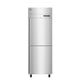Hoshizaki HC1A-HS-HS pass-thru Steelheart heated holding cabinet front view with half solid stainless doors