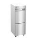 Hoshizaki HC1A-HS heated holding cabinet angled view showing half door configuration