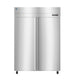 Hoshizaki HC2A-FS-FS heated cabinet front view with full stainless doors