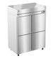 Hoshizaki HC2A-HS-HS pass-thru heated cabinet, isometric right view