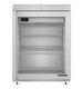 Hoshizaki HR24C-G undercounter refrigerator front view with full glass door