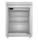 Hoshizaki HR24C-G undercounter refrigerator front view with full glass door