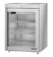 Hoshizaki HR24C-G 24 inch undercounter glass door refrigerator, left view