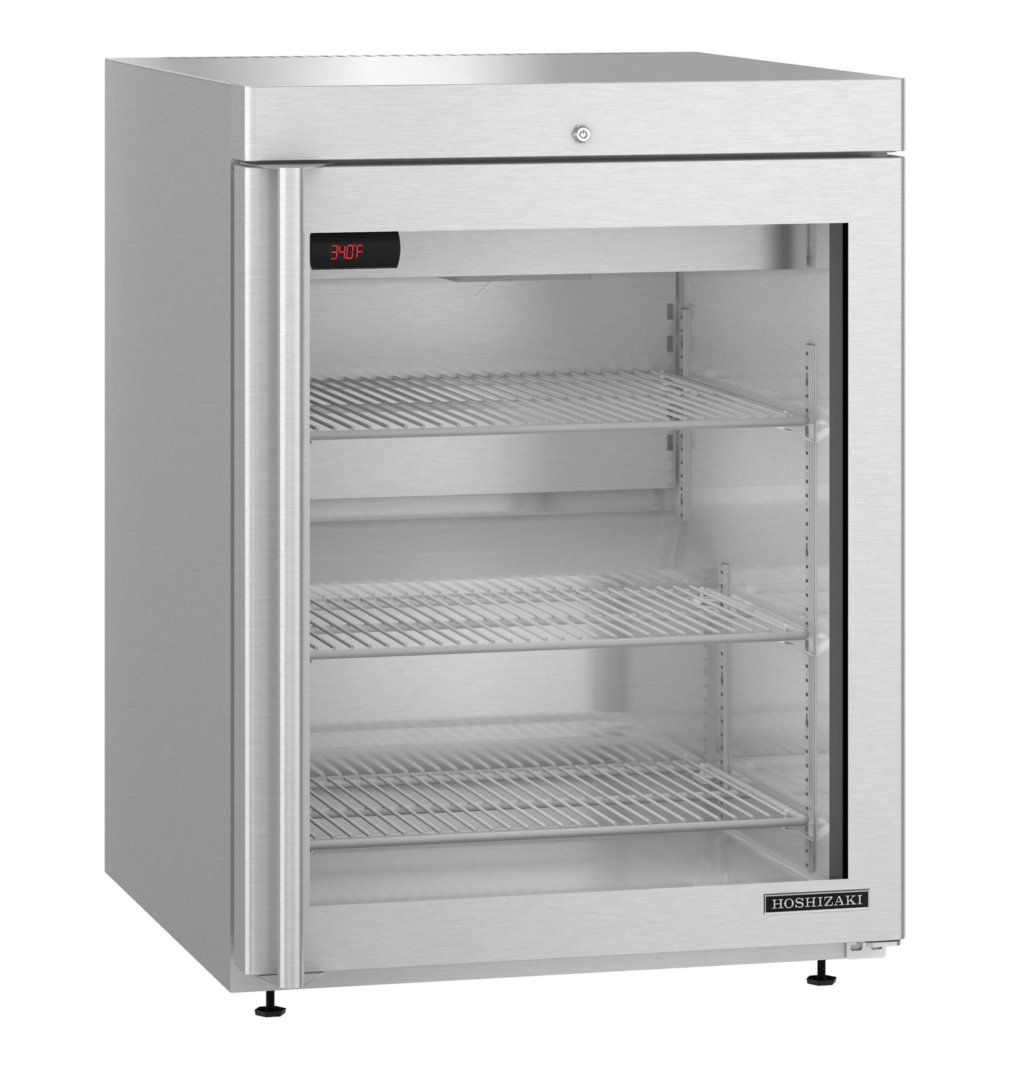 Hoshizaki HR24C-G undercounter refrigerator right side view