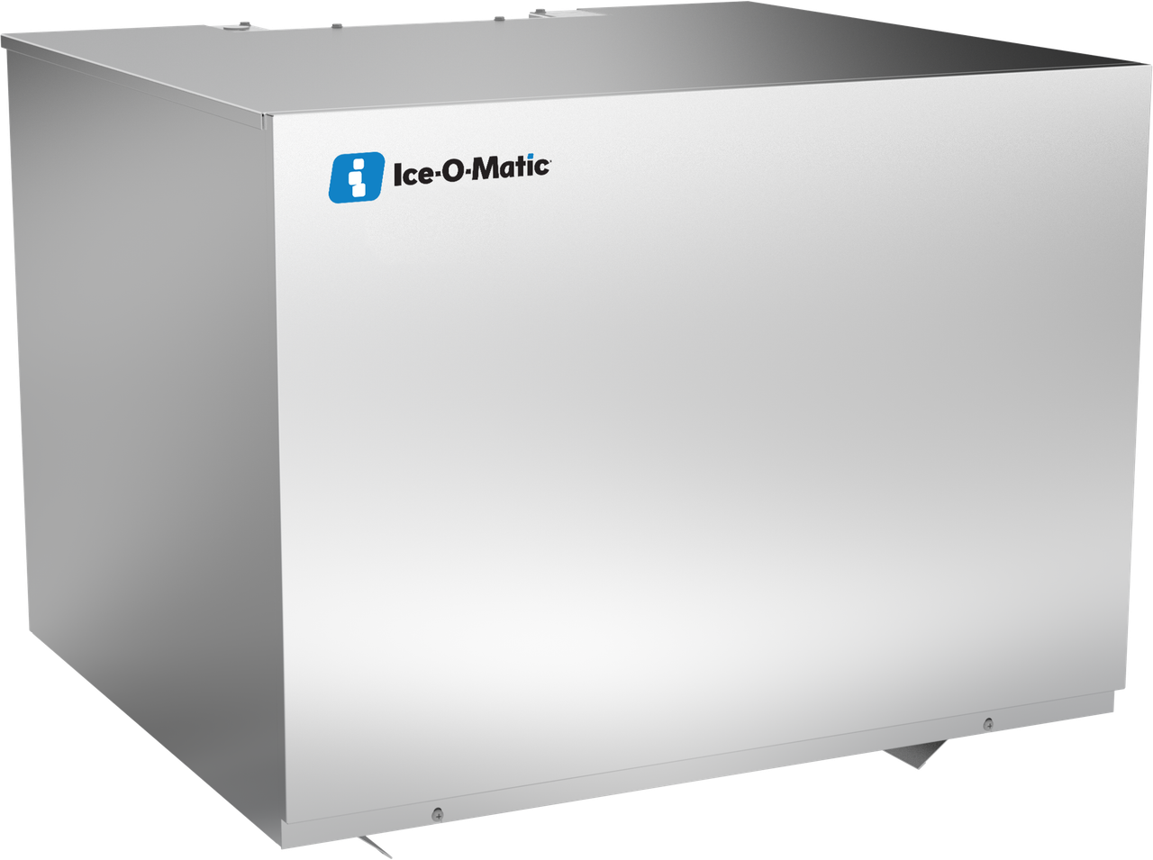 Ice-O-Matic ICE1506HR49 half cube ice machine, left angle view