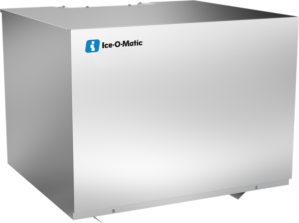 Ice-O-Matic ICE1506HR49 half cube ice machine, left angle view