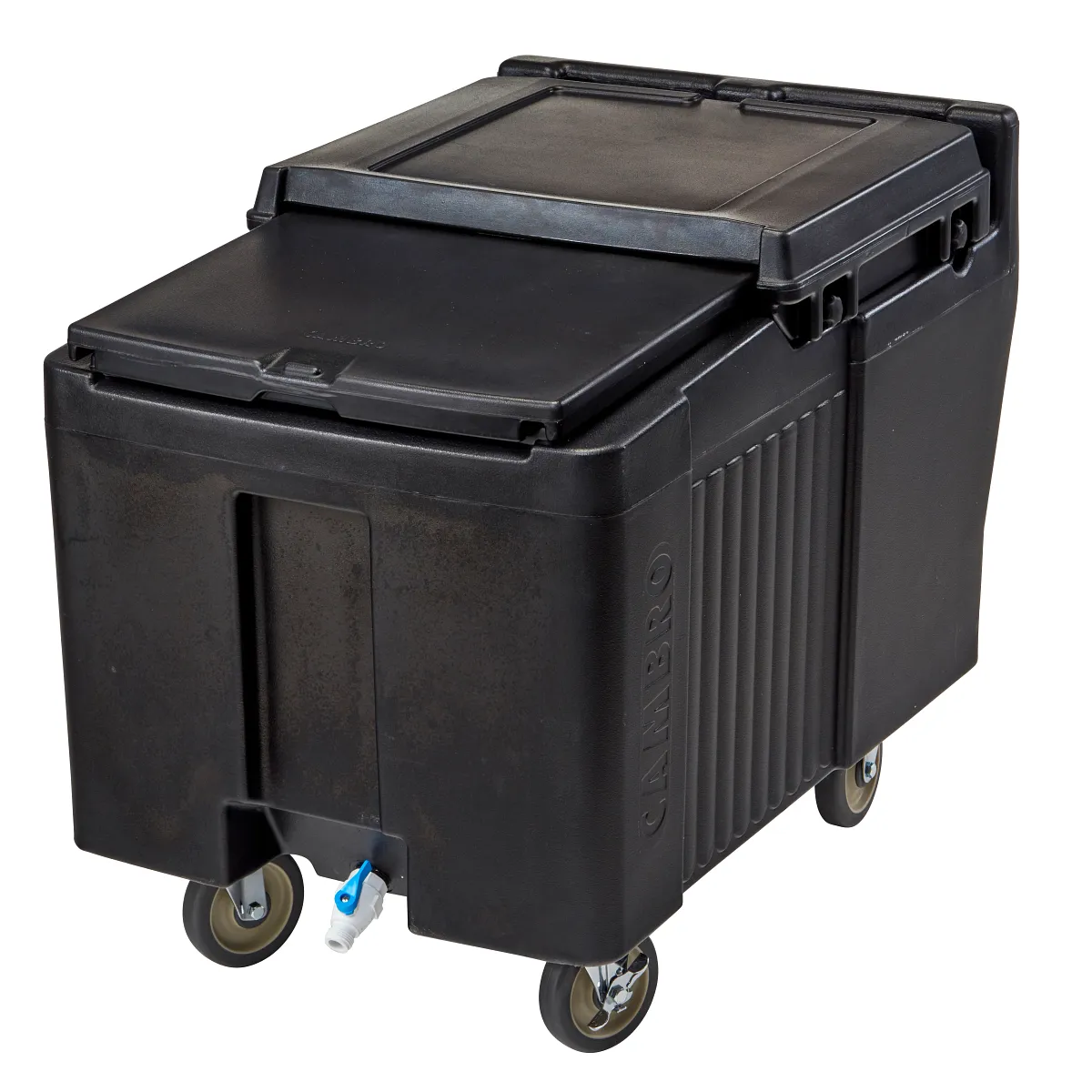 Cambro ICS175L110 175 lb SlidingLid ice caddy black