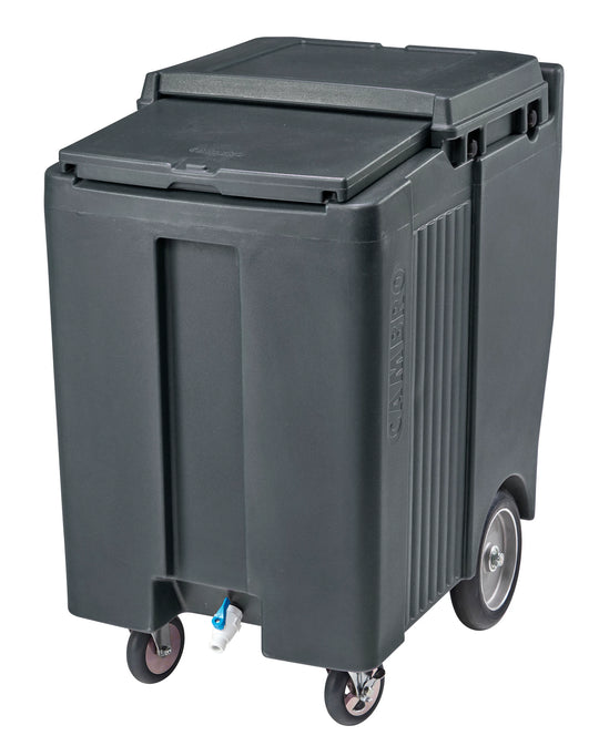 Cambro ICS200TB191 200 lb SlidingLid ice caddy granite gray