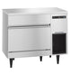 Hoshizaki IM-200BAK air-cooled square cube ice machine with built-in bin, right view