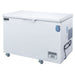 Dukers BD/BG-420 chest freezer control and lock detail