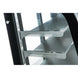 Dukers DDM60R-CB cake showcase interior with three shelves and LED lighting