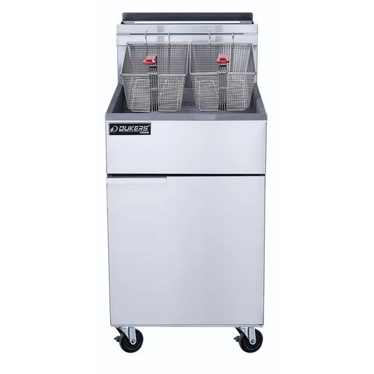Dukers DCF5-LPG liquid propane fryer, additional product view