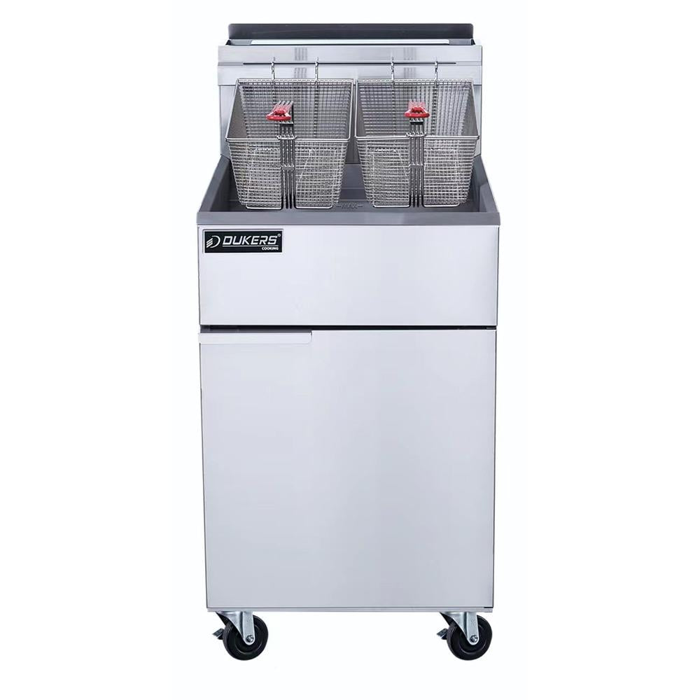 Dukers DCF5-NG natural gas fryer, additional product view