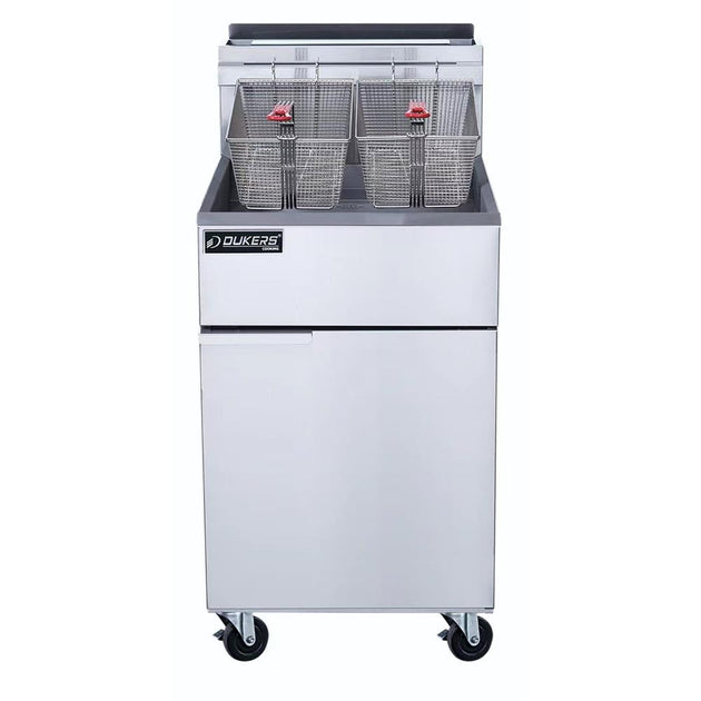 Dukers DCF5-NG natural gas fryer, additional product view
