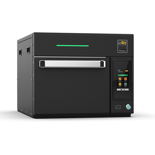 Pratica Fit ST speed oven in black, right side view